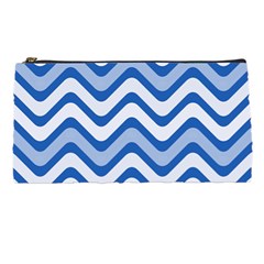 Waves Wavy Lines Pencil Cases by HermanTelo