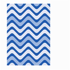 Waves Wavy Lines Large Garden Flag (two Sides)