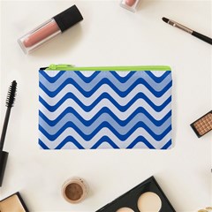 Waves Wavy Lines Cosmetic Bag (xs)