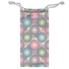 Seamless Pattern Pastels Background Jewelry Bag