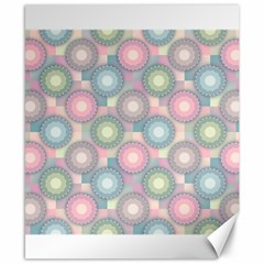 Seamless Pattern Pastels Background Canvas 8  X 10  by HermanTelo