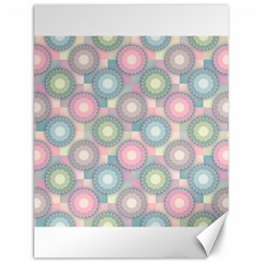 Seamless Pattern Pastels Background Canvas 18  X 24 