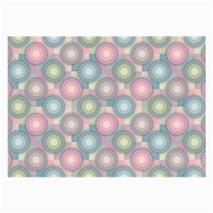 Seamless Pattern Pastels Background Large Glasses Cloth by HermanTelo