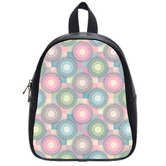 Seamless Pattern Pastels Background School Bag (small) by HermanTelo