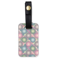 Seamless Pattern Pastels Background Luggage Tags (one Side)  by HermanTelo