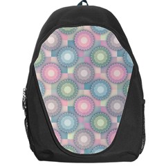 Seamless Pattern Pastels Background Backpack Bag