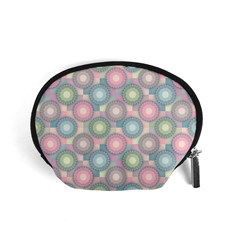 Seamless Pattern Pastels Background Accessory Pouch (small)