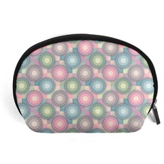 Seamless Pattern Pastels Background Accessory Pouch (large)