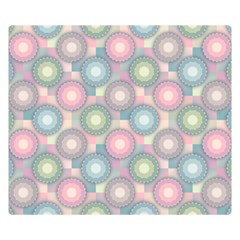 Seamless Pattern Pastels Background Double Sided Flano Blanket (small) 