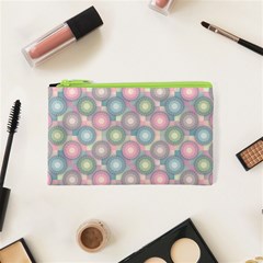 Seamless Pattern Pastels Background Cosmetic Bag (xs) by HermanTelo