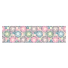 Seamless Pattern Pastels Background Satin Scarf (oblong)