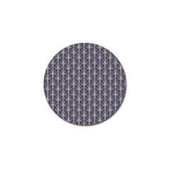 Seamless Pattern Background Fleu Golf Ball Marker by HermanTelo