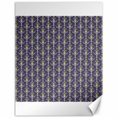 Seamless Pattern Background Fleu Canvas 12  X 16 