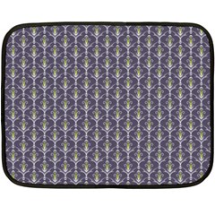 Seamless Pattern Background Fleu Double Sided Fleece Blanket (mini) 