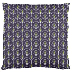 Seamless Pattern Background Fleu Large Cushion Case (two Sides)