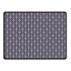 Seamless Pattern Background Fleu Double Sided Fleece Blanket (small) 