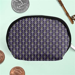 Seamless Pattern Background Fleu Accessory Pouch (medium) by HermanTelo