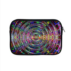 Wave Line Colorful Brush Particles Apple Macbook Pro 15  Zipper Case