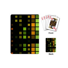 Abstract Plaid Playing Cards (mini) by HermanTelo