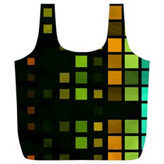 Abstract Plaid Full Print Recycle Bag (xl) by HermanTelo