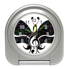 Butterfly Music Animal Audio Bass Travel Alarm Clock by HermanTelo