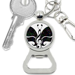 Butterfly Music Animal Audio Bass Bottle Opener Key Chains