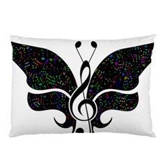 Butterfly Music Animal Audio Bass Pillow Case