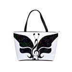 Butterfly Music Animal Audio Bass Classic Shoulder Handbag Front