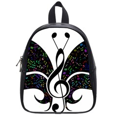 Butterfly Music Animal Audio Bass School Bag (small)