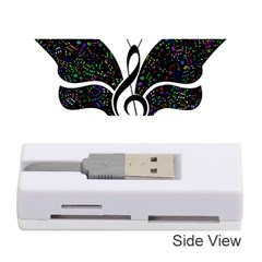 Butterfly Music Animal Audio Bass Memory Card Reader (stick) by HermanTelo