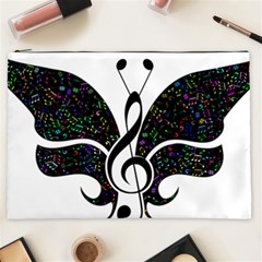 Butterfly Music Animal Audio Bass Cosmetic Bag (xxl)