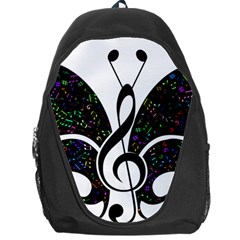 Butterfly Music Animal Audio Bass Backpack Bag