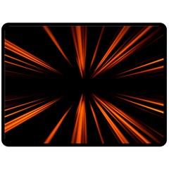 Abstract Light Fleece Blanket (large) 