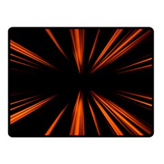 Abstract Light Fleece Blanket (small)