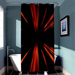 Abstract Light Shower Curtain 36  X 72  (stall) 