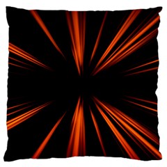 Abstract Light Standard Flano Cushion Case (one Side)