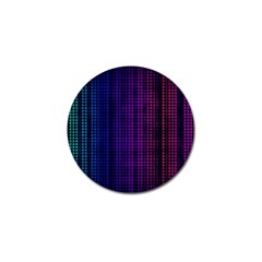 Abstract Background Plaid Golf Ball Marker