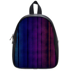 Abstract Background Plaid School Bag (small) by HermanTelo