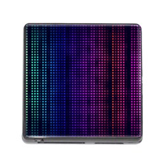 Abstract Background Plaid Memory Card Reader (square 5 Slot)