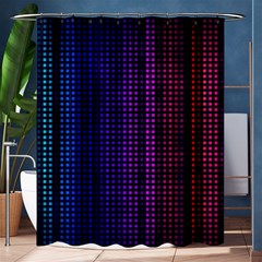 Abstract Background Plaid Shower Curtain 60  X 72  (medium) 