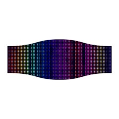 Abstract Background Plaid Stretchable Headband