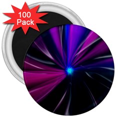 Abstract Background Lightning 3  Magnets (100 Pack) by HermanTelo