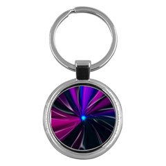 Abstract Background Lightning Key Chains (round)  by HermanTelo