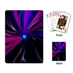 Abstract Background Lightning Playing Cards Single Design by HermanTelo