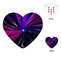 Abstract Background Lightning Playing Cards (heart) by HermanTelo