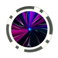 Abstract Background Lightning Poker Chip Card Guard