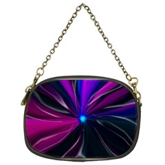 Abstract Background Lightning Chain Purse (one Side)