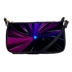 Abstract Background Lightning Shoulder Clutch Bag