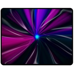 Abstract Background Lightning Fleece Blanket (medium) 