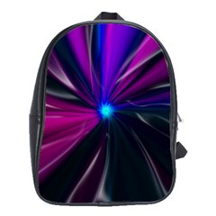 Abstract Background Lightning School Bag (xl)